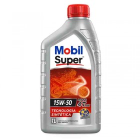 MOBIL SUPER MOTO 4T MX 15W50 1 LT