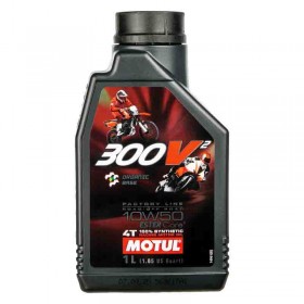 MOTUL 300V2 4T FACTORY LINE 10W50 1 LT